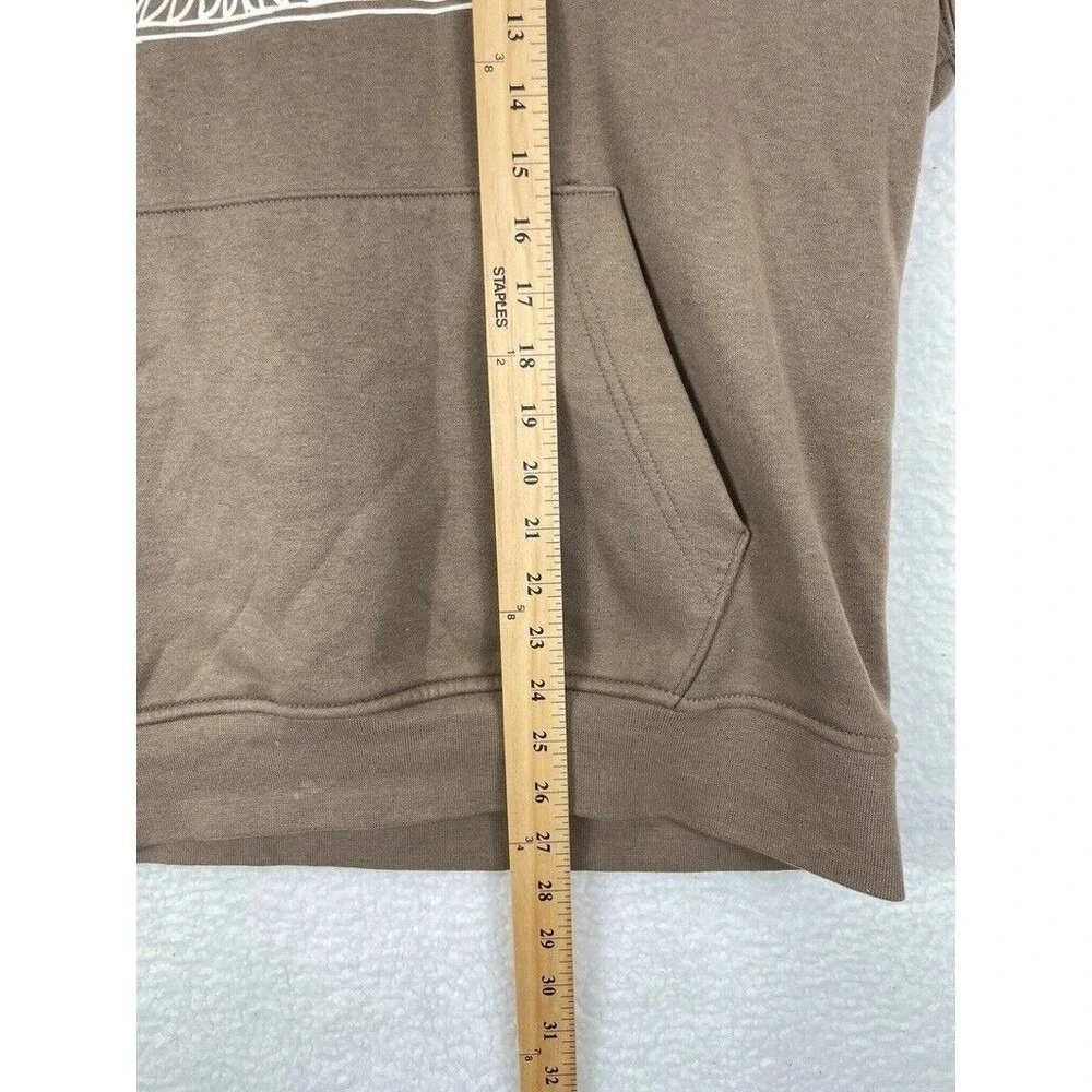 Nike Jordan Artist Series Umar Rashid Hoodie Mens L Brown Fleece Streetwear